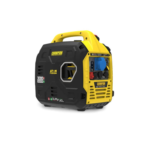 Champion 3000 Watt “Atom Fusion” LPG Dual Fuel Inverter Generator