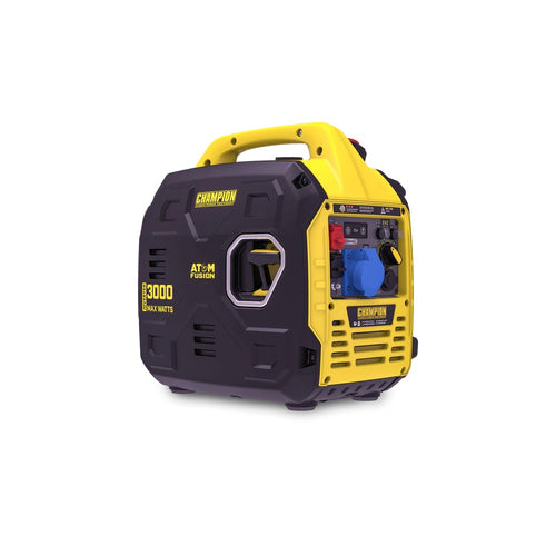 Champion 3000 Watt “Atom Fusion” Petrol Inverter Generator
