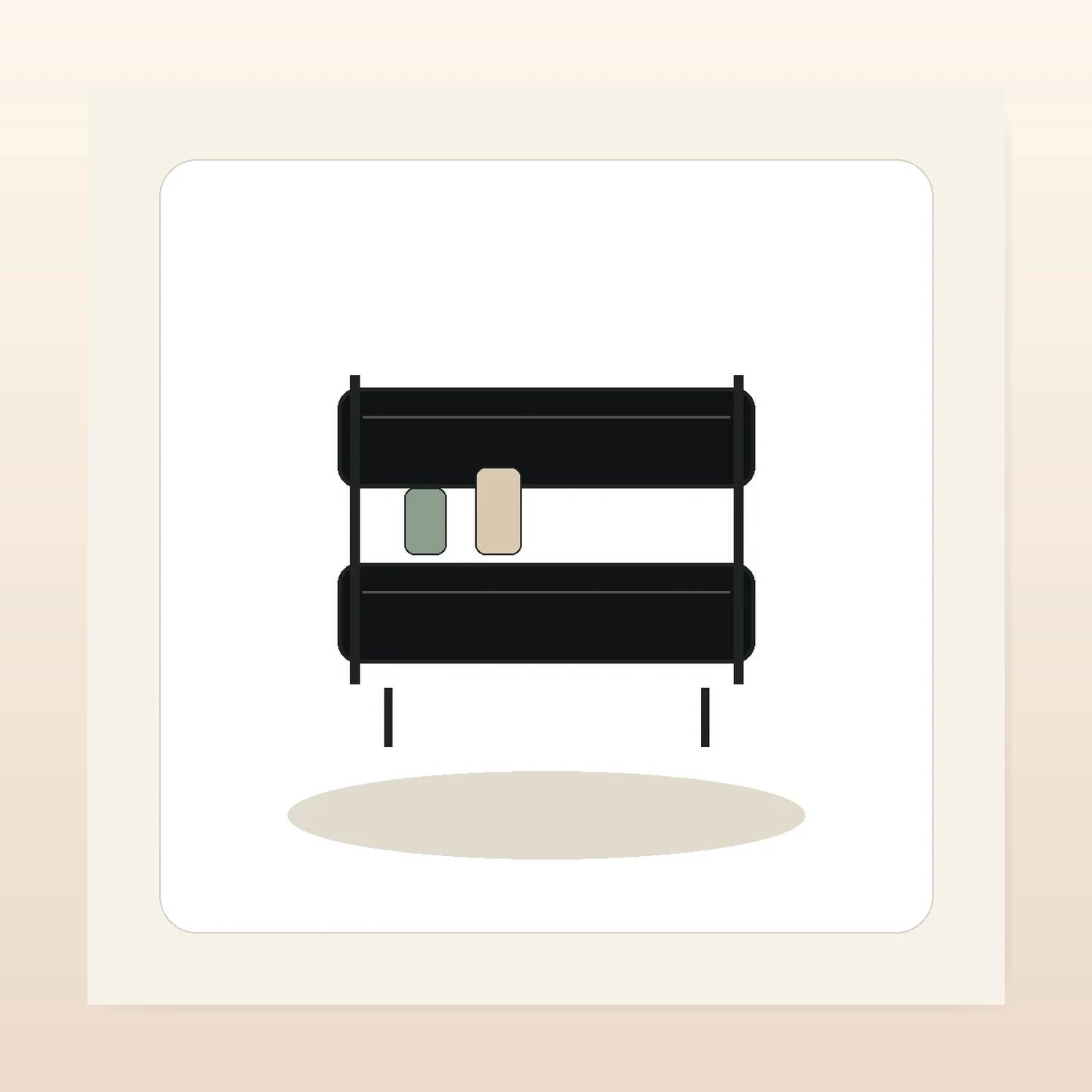 2 Tier Under Sink Storage Organiser